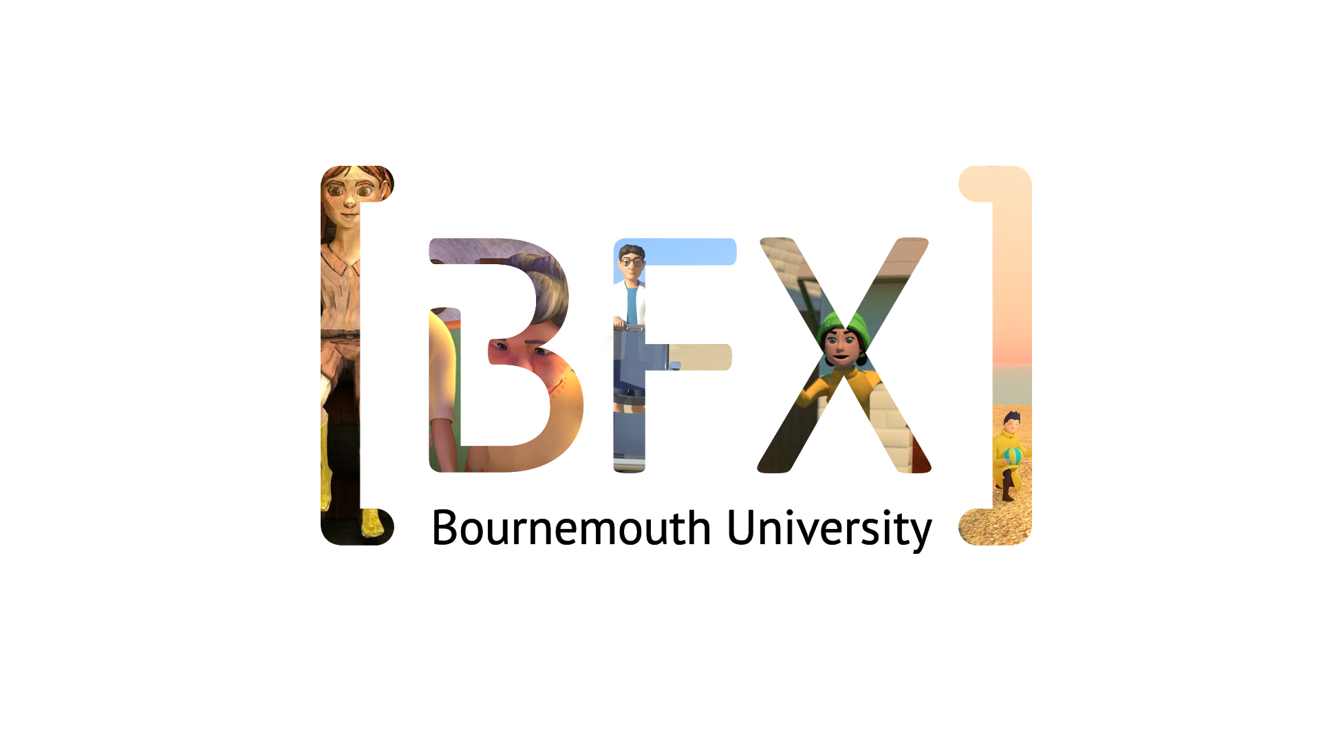Bfx letter logo design. bfx modern letter logo with black background. •  wall stickers illustration, word, white | myloview.com