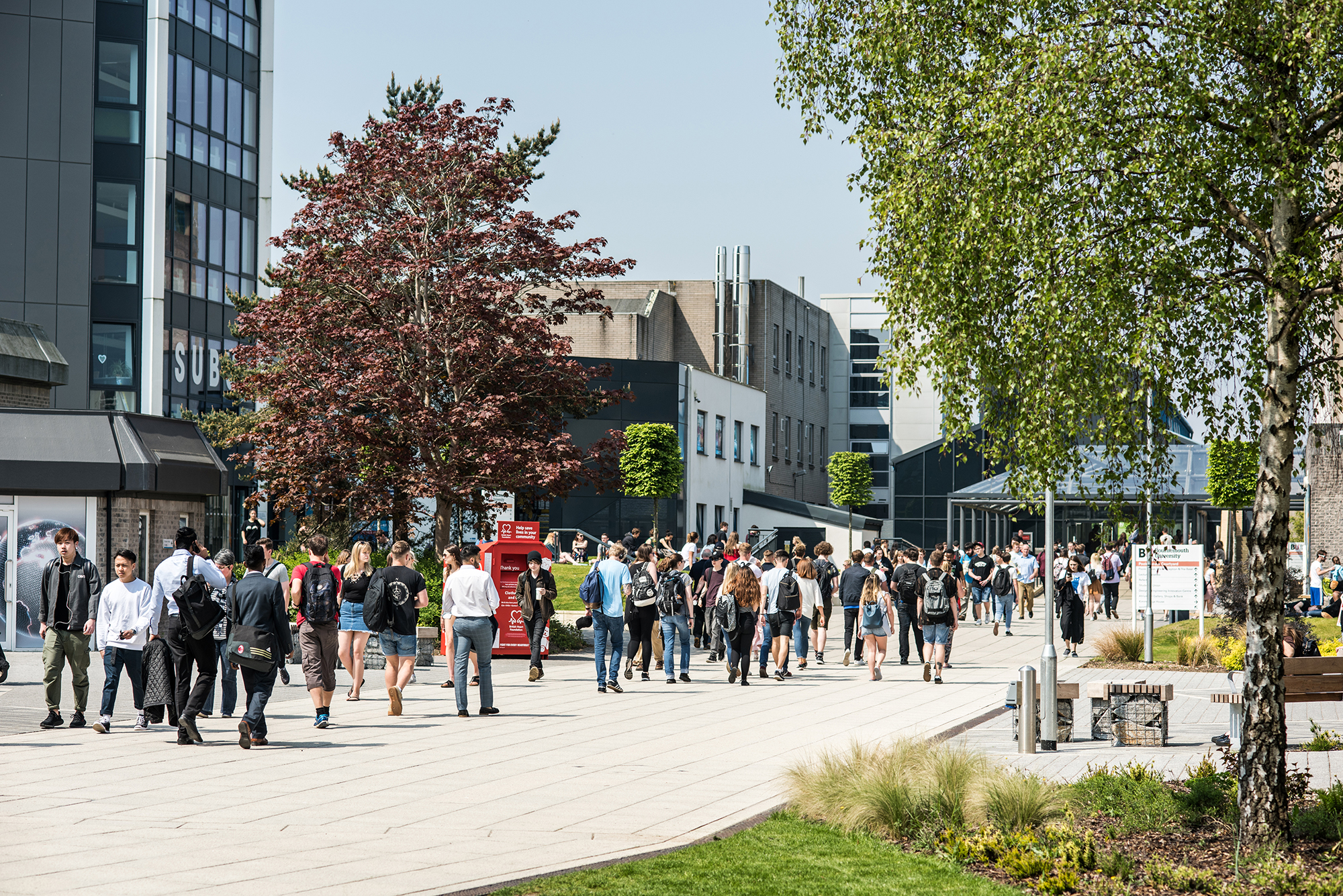 Bournemouth University Campus Map Getting Around Campus | Bournemouth University