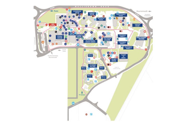 Directions and maps Bournemouth University