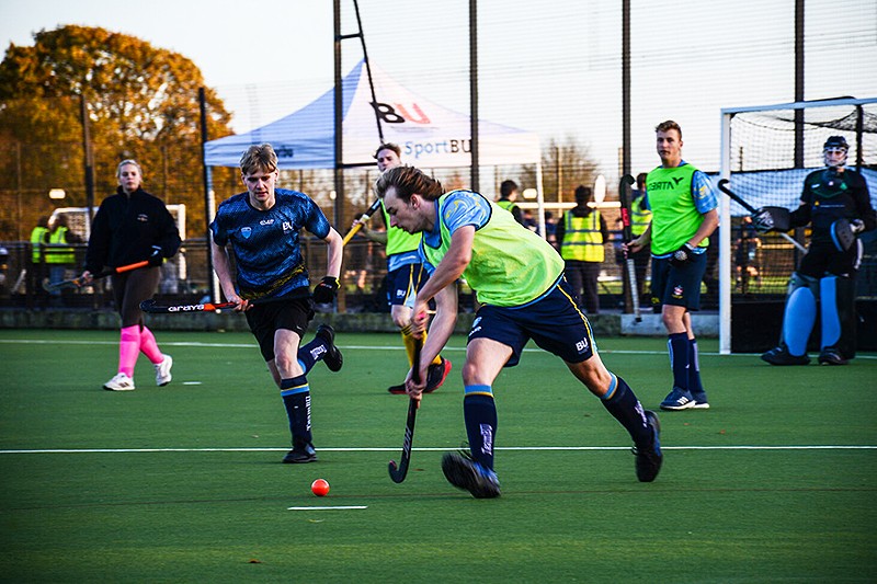 Image of Bournemouth University students playing cricket during Varsity 2022