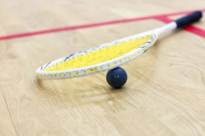 Image of a squash racket